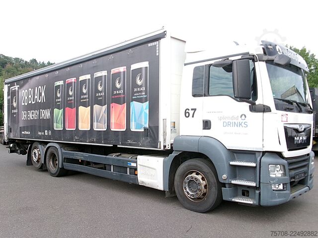 Drankentruck MAN 26.360 TGs*9 m SafeServer*2,5 to LBW*Lift/Lenk