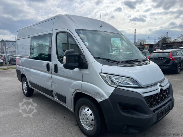 Højt tag varevogn Citroën Jumper 35 L2H2*1.Hand*Kamera*2*Schiebetür*AHK*