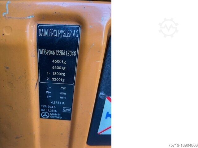 Vuilniswagen Mercedes-Benz Sprinter 413 CDI Hagemann 4,5SL