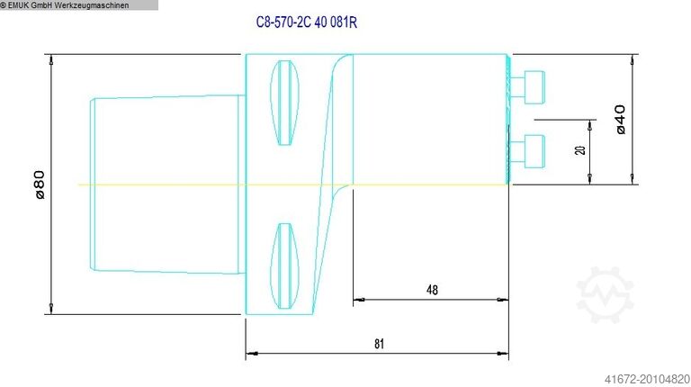 Gereedschapshouder SANDVIK COROMANT Adapter CoroTurn® SL