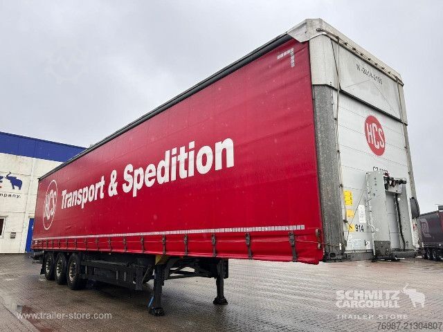 Open semitrailer with tarp Schmitz Cargobull Curtainsider Standard