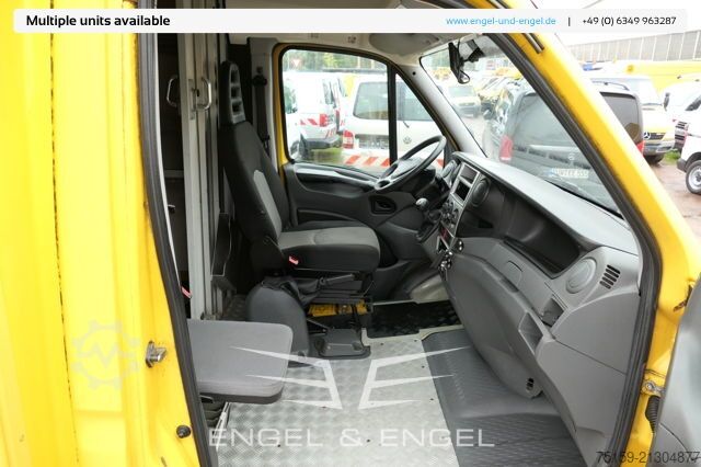 Transporter mit Koffer iveco Daily 35 S11 C30C AUTOMATIK KAMERA MAXI Regale DURCHGANG