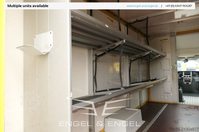 Transporter mit Koffer iveco Daily 35 S11 C30C AUTOMATIK KAMERA MAXI Regale DURCHGANG