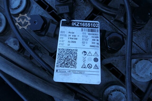 Handmatige palletwagen still EXU 16 Batterie 31/2020