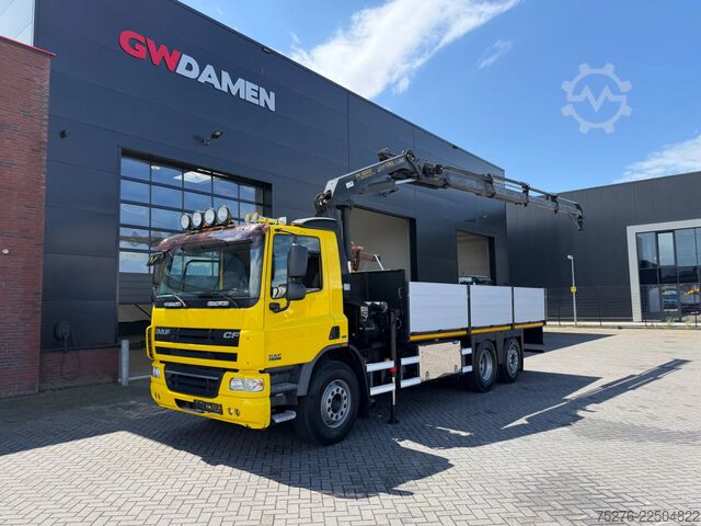 Vrachtwagen met kraan DAF CF 75.310 6x2 Palfinger PK 16502 Euro 5