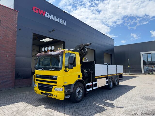 Vrachtwagen met kraan DAF CF 75.310 6x2 Palfinger PK 16502 Euro 5