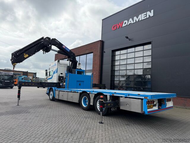 Camion-grue Scania R450 6x2 HMF 5020-K7+2 ,Winch Euro 6