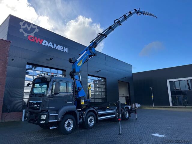System ramion hakowych MAN TGS 41.440 8x4 Hooksystem Palfinger PK 41002+fl...