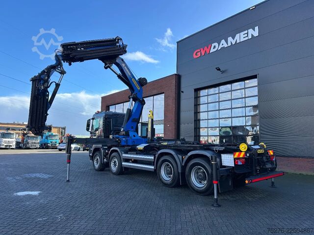 System ramion hakowych MAN TGS 41.440 8x4 Hooksystem Palfinger PK 41002+fl...
