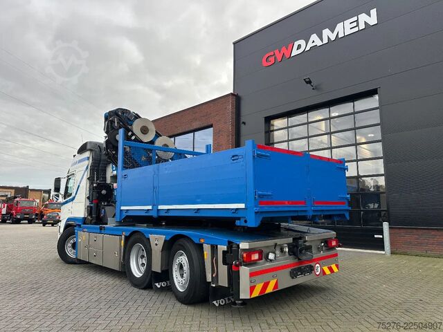 Standard-SZM Volvo FM 420 6x2 Tractor unit / SZM HMF 4720 + Flyjib...