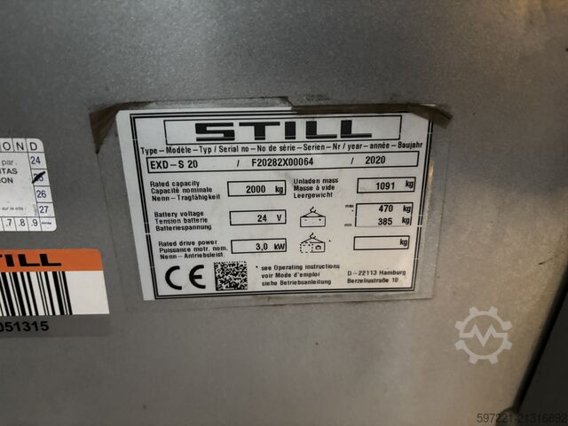 Pallet Stackers Still EXD-S 20