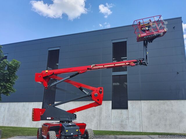 Scharnierende telescopische hoogwerker Magni MHAB22RT