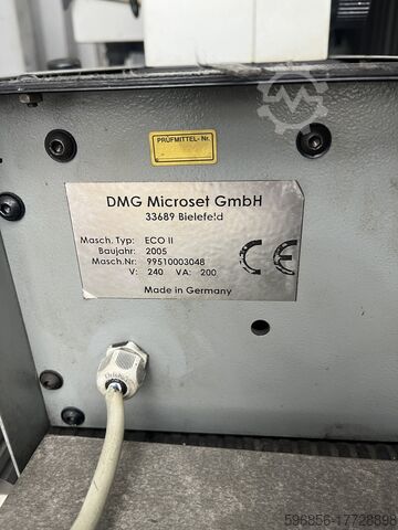 Förinställningsanordning för verktyg Microset Eco II 210