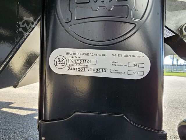 Cargador bajo Jumbo OPRIJ / DIEPLADER / AUTO / CARAVAN TRANSPORT / ...