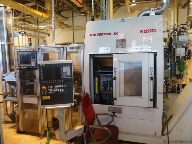 Vertical turning lathe WEISSER Univertor AC 1R