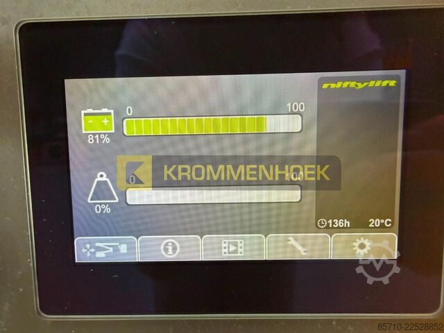 Gelenkteleskoparbeitsbühne Nifty Lift HR 12 Hybride 4x4