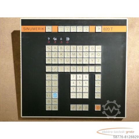 R. & S. Keller GmbH Component R. & S. Keller GmbH R.  S. Keller Bedienpanel Sinumerik 820 T  - ! -