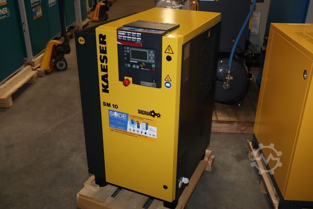 5,5 kW screwcompressor 10 bar KAESER SM 10
