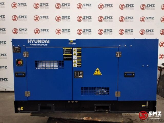 Strømgeneratorer Hyundai 45KVA HHDD45 Hyundai Stroomgroep Hyundai 45KVA HHDD45