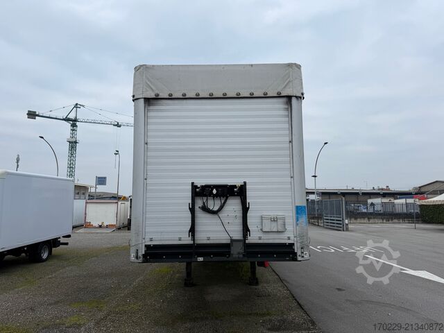 ανοιχτό ημιρυμουλκούμενο με μουσαμά Viberti 