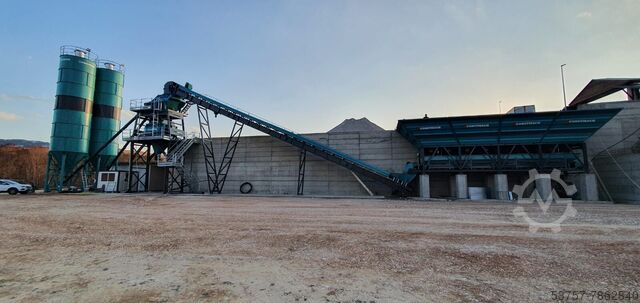 Constmach Concrete Batching Plant 100M3 stationary concrete batching plant