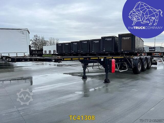 Transport af containere Hoet Trailers 