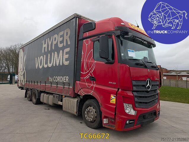 Glidende presenning Mercedes-Benz Actros 2548