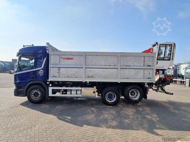 Tipper sa dizalicom Scania G500 6x2 - Tipper + Palfinger epsilon M110L - R...