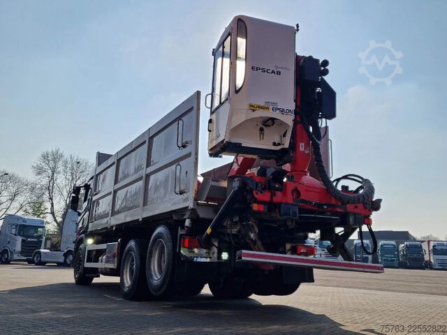 Tipper sa dizalicom Scania G500 6x2 - Tipper + Palfinger epsilon M110L - R...