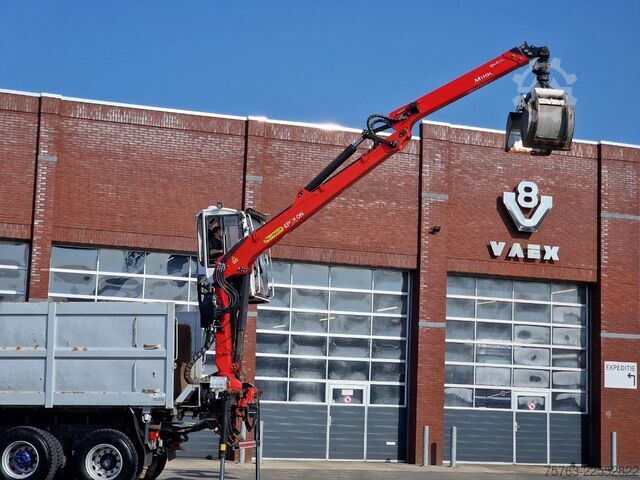 Volquete con grúa Scania G500 6x2 - Tipper + Palfinger epsilon M110L - R...