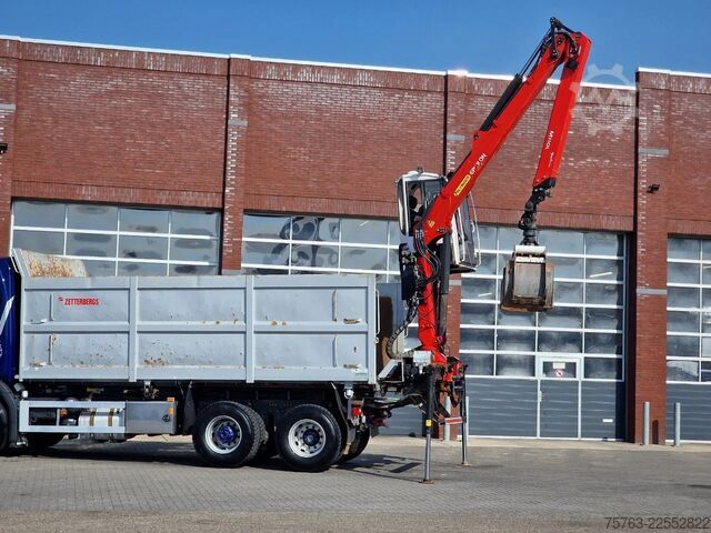Volquete con grúa Scania G500 6x2 - Tipper + Palfinger epsilon M110L - R...