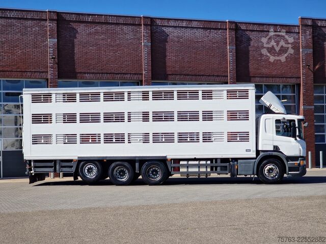 Stočni transport Scania P400 8x4*4 - 2/3 deck livestock Guiton 29.78M2 ...