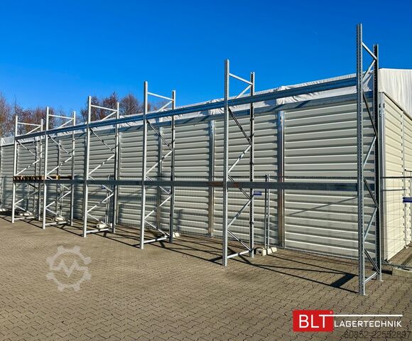 Palettenregal 16,8 lfm Palettenregale für Außenbereich H: 4,5m , 3000 kg Fachlast , FVZ