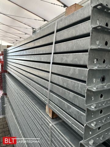 Palettenregal 11,2 lfm Palettenregale für Außenbereich H: 4,5m , 3000 kg Fachlast , FVZ