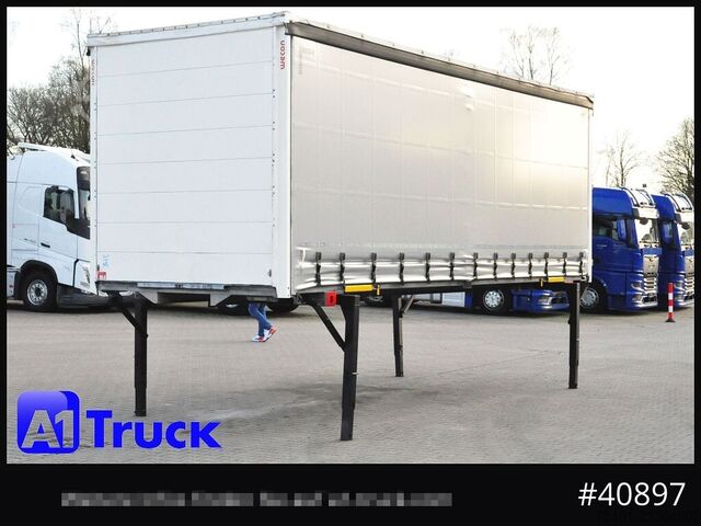 Cassone intercambiabile con pianale e telone WECON WPR 745, verzinkt, 2520  innen, Code XL