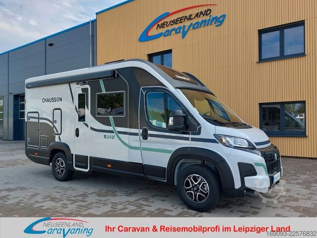 Autocaravana semi-integrada CHAUSSON X640 Exclusive Line *MJ27*Lithium*Drive*Arctic