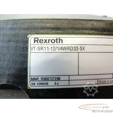 Rexroth VT-SRXX Analog Verstärker VT-SR11-12/11/4WRD32-5X  in geöffneter OVP