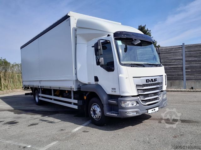 LKW mit Pritsche & Plane DAF FA XB 290 16t Junge Pritsche-Plane