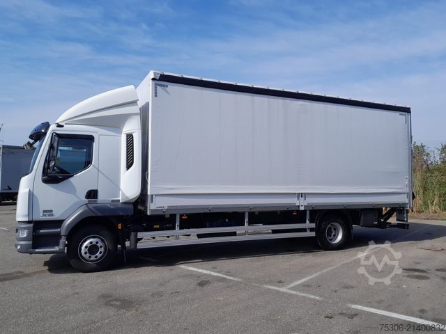 LKW mit Pritsche & Plane DAF FA XB 290 16t Junge Pritsche-Plane