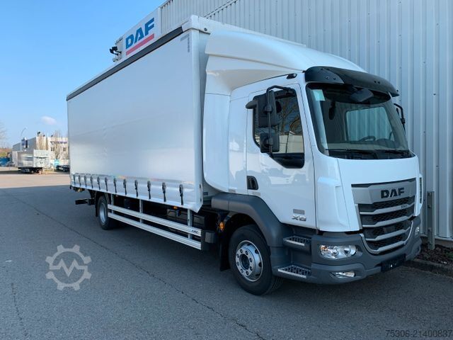 Camion cu platformă și prelată DAF FA XB 290 16t Curtainsider