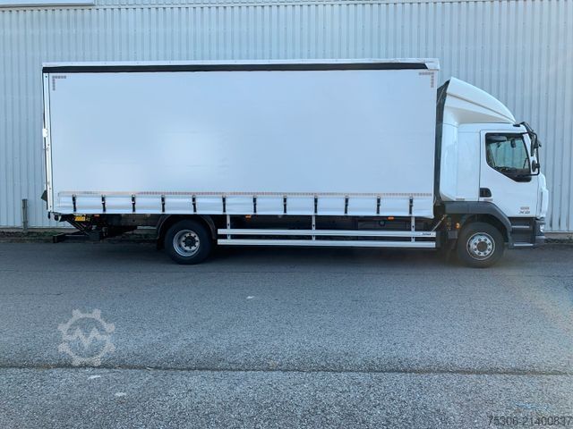 Camion cu platformă și prelată DAF FA XB 290 16t Curtainsider