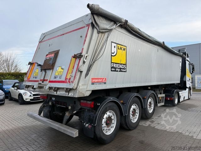 Kippers oplegger LANGENDORF SKA Kippmulde/Stahl-Alu/33 m³/Plane/Luft-Lift