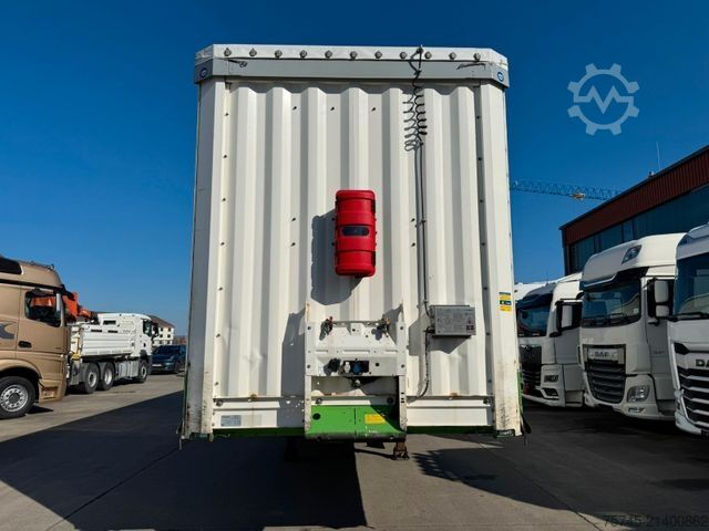 Nyitott ponyvás félpótkocsi KRONE SD *  * HUBDACH * LIFTACHSE * 2,90 M HOCH *