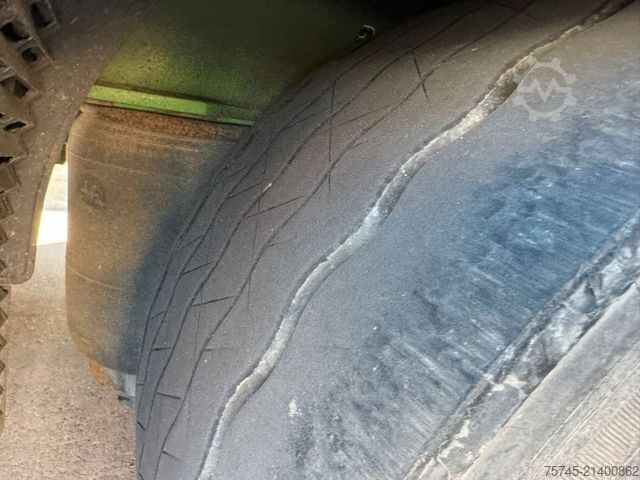 Nyitott ponyvás félpótkocsi KRONE SD *  * HUBDACH * LIFTACHSE * 2,90 M HOCH *