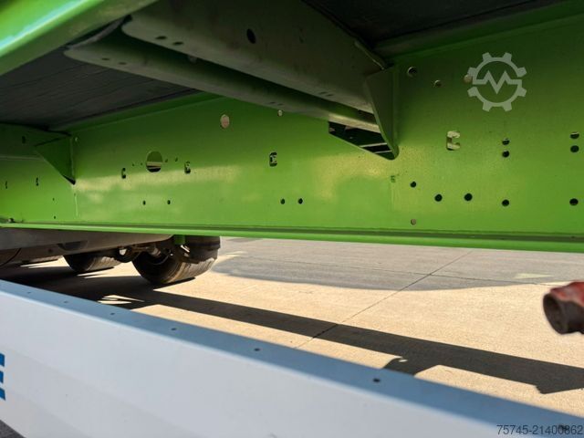 Nyitott ponyvás félpótkocsi KRONE SD *  * HUBDACH * LIFTACHSE * 2,90 M HOCH *