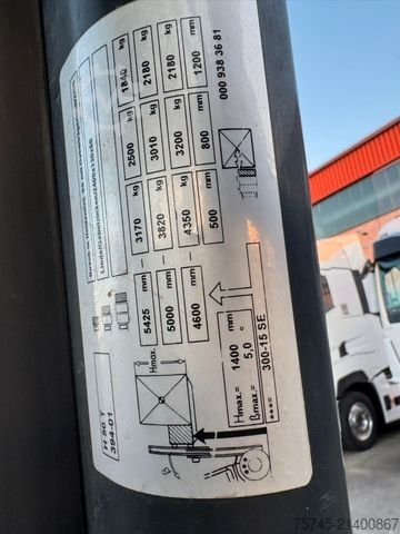 Első homlokrakodó targonca LINDE H 50 * TRIPLEX * GAS * 5.600 h *