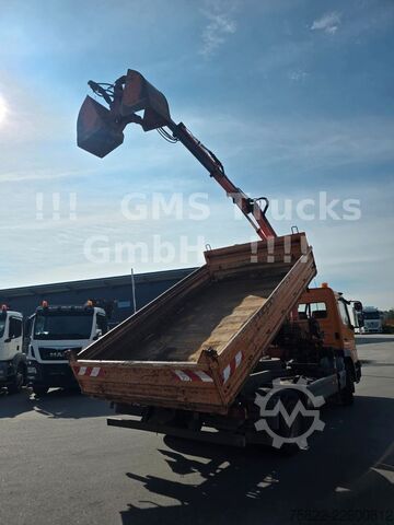 Basculantă MERCEDES-BENZ Atego 1218 / Kipper+Kran / load 5,2ton / E3