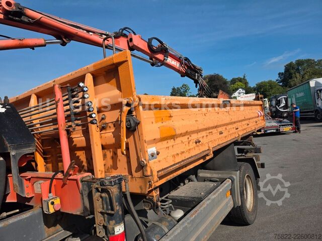 Basculantă MERCEDES-BENZ Atego 1218 / Kipper+Kran / load 5,2ton / E3
