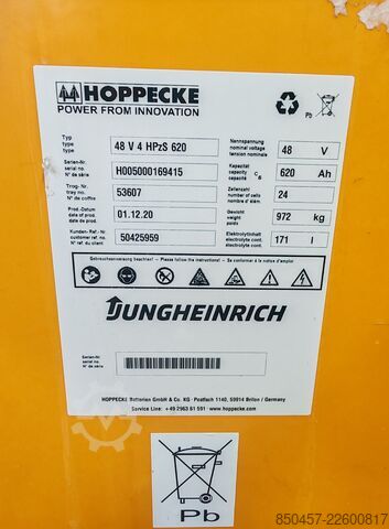 Stivuitoare reach truck Jungheinrich ETV 214
