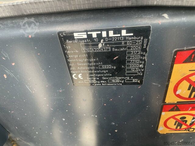 Electric - 4 wheels Still R60-25 /batt 2013